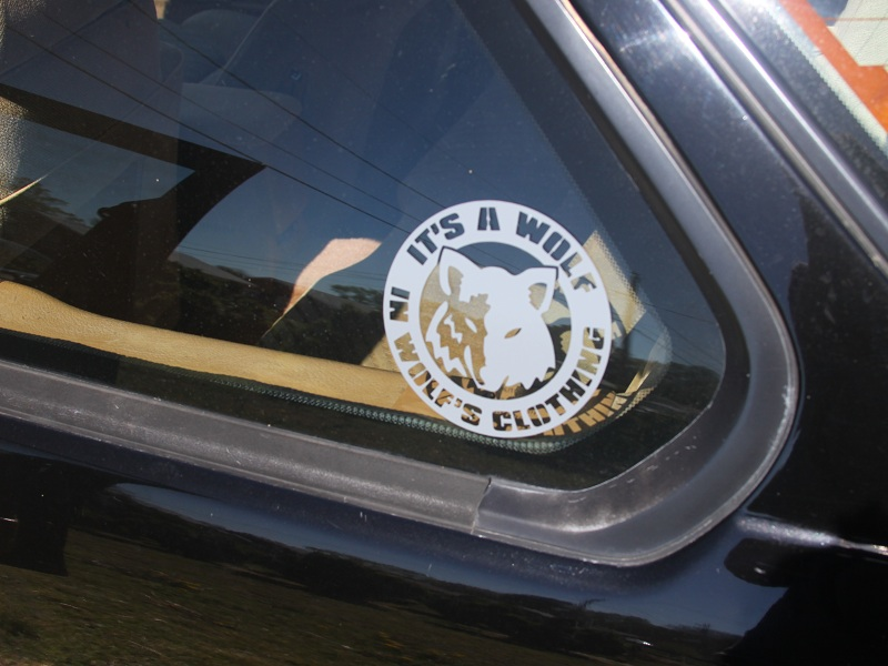 I don’t know what this means. It was on the car before it was in my family.